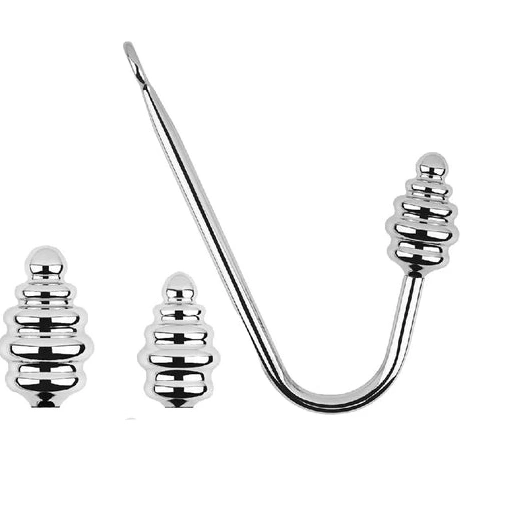 Anal 8826 Hook Screw-in Set Ribbed GreatBenefit 0219